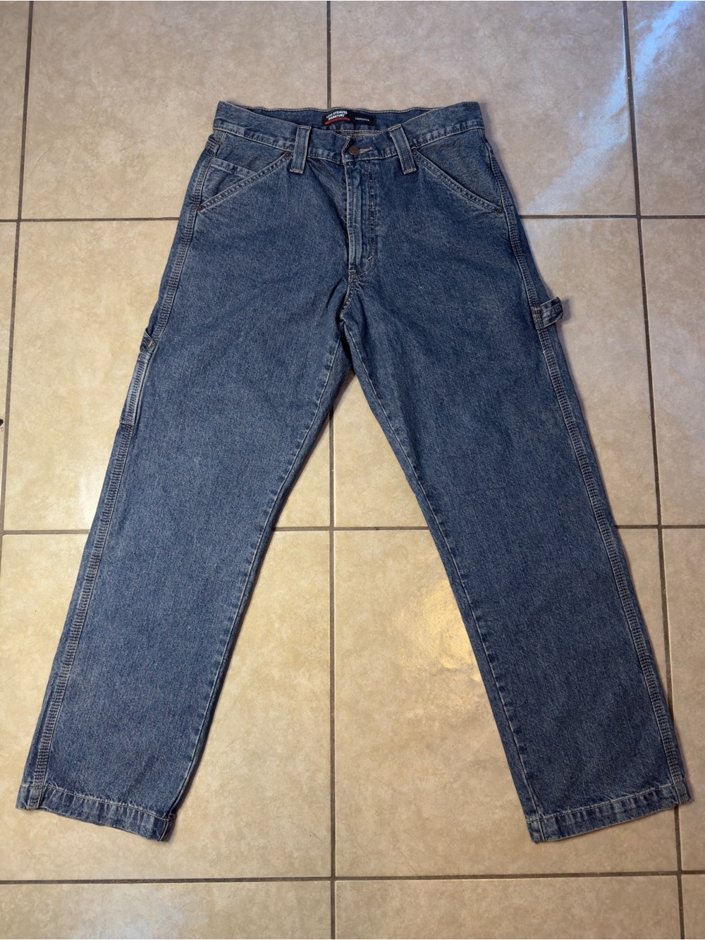 Levi’s Men's Relaxed Fit Carpenter Jeans - Blue